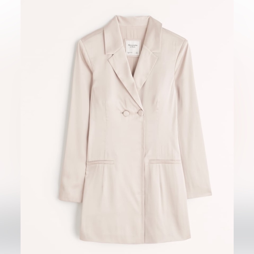 Abercrombie Satin blazer dress